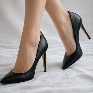 Sam Edelman Black Pointed Toe Stiletto Pumps Women’s Classic Heels Size 6